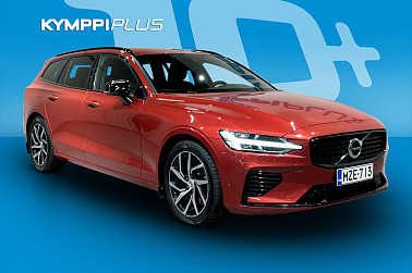 Volvo V60 T6 TwE AWD R-Design aut ** Webasto / Lämpölasi / VOC / Bowers & Wilkins / Peruutuskamera ** - Volvo V60 T6 R-Design AWD – tyylikäs, tehokas ja taloudellinen ladattava hybridi