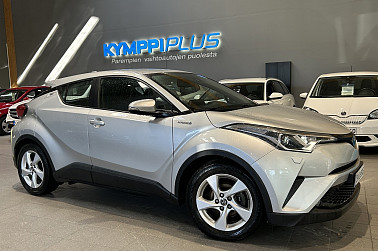 Toyota C-HR 1,8 Hybrid Active Edition - Tämä hyvin huollettu ja kattavasti varusteltu Suomi-auto tarjoaa turvallista ja mukavaa ajoa ympäri vuoden.