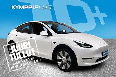 Tesla Model Y Long Range - ** Tehdastakuu / Lasikatto / Matrix-Led / Lämpöpumppu **