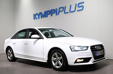 Audi A4 Sedan Business 1,8 TFSI 125 kW multitronic **Koukku, Xenon, Tutkat** - Tyylikäs ja edustava Audi A4 Business – tehoa, mukavuutta ja laatua samassa paketissa.