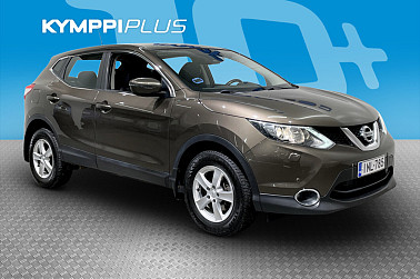 Nissan Qashqai DIG-T 115 Acenta 2WD Xtronic E6 Safety Pack Connect ** Lohko ja sisäp. / Peruutuskamera / Koukku ** - Tilava ja kattavasti varusteltu Nissan! Sopii Suomen olosuhteisiin kuin nenä päähän!
