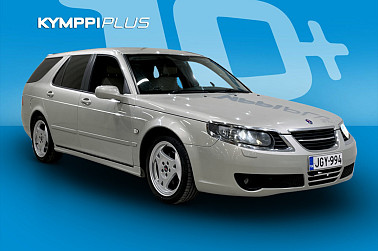 Saab 9-5 Wagon 2,3TS Aero A5** Juuri katsastettu / Vakkari / Xenon / Lohko - ehoa, mukavuutta ja käytännöllisyyttä!