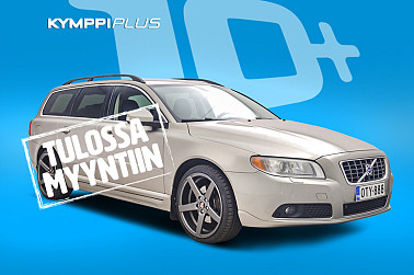 Volvo V70 T6 AWD Summum aut * Suomi-auto / Nahkaverhoilu / Vetokoukku * - Volvo V70 T6 AWD Summum – tyylikäs, tilava ja varma farmari nelivedolla. Tehoa 286 hv, huikea ajovakaus ja huipputurvallisuus – perheen unelma!”