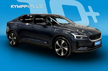 Polestar 2 Long Range Single Motor, 170kW, 78kWh**Lämpöpumppu / 2 x renkaat kevytmetallivantein / Harman Kardon / Sähkösäätöiset istuimet - Polestar 2 Long Range Single Motor (2023) – Skandinaavista sähköistä tyylikkyyttä jopa 551 km toimintamatkalla