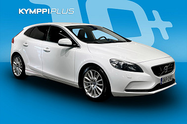Volvo V40 D2 Summum ** Suomiauto / Nahat / Adapt. vakkari ** - Volvo täynnä herkkuja: nahat, adaptiivinen vakkari, kamera, Webasto ja Xenon-valot.