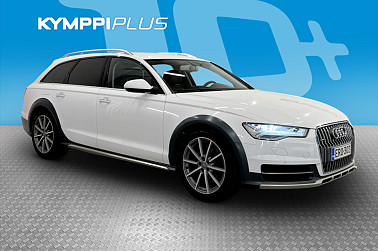 Audi A6 allroad quattro Business Sport 3,0 V6 TDI 160 kW quattro S tronic - Nahka-alcantara / Vakionopeudensäädin / Ilmajouset / Vetokoukku / 2x renkaat ja vanteet / Moottorinlämmitin ja sisäpistoke / Isofix / Bluetooth