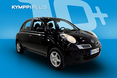 Nissan Micra 1,2 59 Visia 5-vaiht. 5-ov. **Ilmastointi / Suomi-auto / Vetokoukku** - Tarjoaa taloudellista, luotettavaa ja näppärää ajoa!