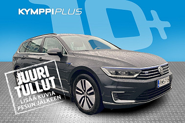 Volkswagen Passat Variant GTE Plug-In Hybrid 160 kW (218 hv) DSG-automaatti - Saapumassa Lempäälään.