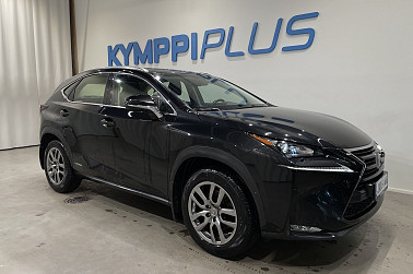Lexus NX 300h Hybrid A AWD Comfort Business ** Suomi-auto / Vetokoukku / Adapt. vak / Peruutuskamera ** - RAHOITUSKORKO tähän autoon vain 3,49% - ** Keyless / Nahkasisusta / Sähkökontti **