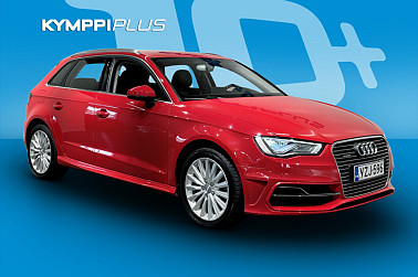 Audi A3 Sportback 1,4 TFSI e-tron S tronic ** Led-valot / Keyless / Navi / Sportpenkit / Peruutustutka ** - Tyylikäs ja taloudellinen plug-in hybridi erinomaisilla varusteilla – jakopää tehty, valmis ajoon!