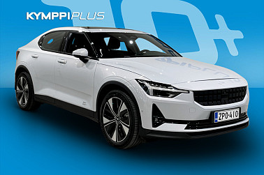 Polestar 2 Long Range Dual Motor, 300kW, 78kWh ** Lämpöpumppu / Harman Kardon / ACC / 360 kamera / Kahdet renkaat & vanteet ** - Tehoa, tyyliä ja teknologiaa — tämä Polestar 2 vie sinut uudelle tasolle!