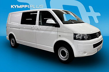 Volkswagen Transporter umpipakettiauto pitkä 2,0 TDI 103 kW 4Motion BlueMotionTechnology * Sis. Alv / Neliveto / Vetokoukku * - Volkswagen Transporter pitkä 2.0 TDI 4Motion – voimaa, varmuutta ja tilaa. BlueMotion säästää, neliveto vie perille kaikkialla. Luotettavin työparisi!