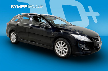 Mazda Mazda6 Sport Wagon 2,0 Touring Business 5AT 5ov WM2 ** Suomi-auto / Vakkari / Koukku - Siisti, tilava ja huollettu Suomi-auto bensakoneella, ilmastoinnilla ja vetokoukulla – KymppiPlus Oulusta tai kotiin toimitettuna!