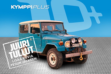 Toyota Land Cruiser BJ40 3,0 Diesel 3d - Todella siisti, kova sekä ehjä alusta, löytö!