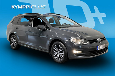 Volkswagen Golf Variant Allstar 1,4 TSI 92 kW (125 hv) **Koukku / Vakkari / Tutkat / Webasto** - Tutkat, koukku ja Webasto talveen – Golf Allstar on fiksu valinta arjen ajoihin.