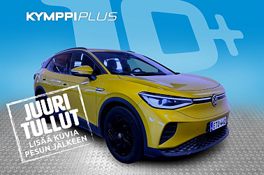 Volkswagen ID.4 Pro Performance Business 150 kW, akku 77 kWh ** Matrix-LED / Adapt. Vakkari / Koukku / Peruutuskamera ** - RAHOITUSKORKO tähän autoon vain 3,89% - ** Suomi-auto / 1 omistaja / Merkkihuollettu **