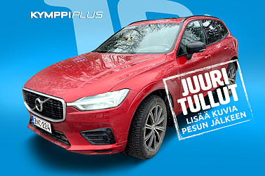 Volvo XC60 T8 TwE AWD R-Design aut ** Harman&Kardon / Lasikatto / Vetokoukku / ACC / LED / 360 Kamera / HUD / Webasto ** - Tehokas T8-hybridi, neliveto ja R-Design-varustus tekevät tästä varman valinnan.