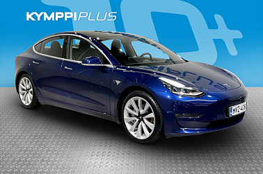 Tesla Model 3 Performance Dual Motor AWD - LED / Nahat / Keyless / Navi / Sähköpenkit / ACC / Uudet renkaat