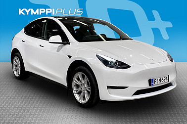 Tesla Model Y Long Range **1 omistaja / Lasikatto / 2x renkaat / LED ** - Huippuvarusteltu Model Y LR – pitkä range ja nopea lataus! Suomi-auto 12/2022 !!