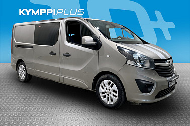 Opel Vivaro Van Edition L2H1 1,6 CDTI Bi Turbo ecoFLEX 88kW MT6 ** Vetokoukku / Eber / Juuri huollettu / Vakionopeudensäädin - RAHOITUSKORKO tähän autoon vain 1,99% - Ylläpitolaturi / Suomiauto / Lisävalot / Kahdet renkaat vanteineen