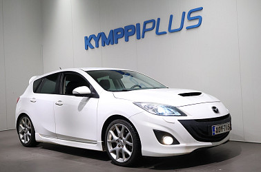 Mazda Mazda3 MPS 5HB 2,3 DISI Turbo Business 6MT 5d NX1 ** Suomiauto / Lohko ja sisäp. / Navi ** - Nyt tarjolla harvinaista herkkua Mazdalta! Toimi nopeasti, sillä vastaavanlaisia ei ole myynnissä!!