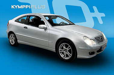 Mercedes-Benz C 180 Kompressor Sportcoupe ** Suomi-auto / Vakkari / Lohkolämmitin / Ilmastointi ** - Pienillä kilometreillä oleva sporttinen Mercedes!