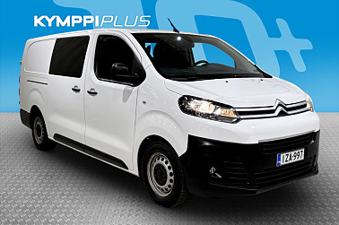 Citroen e-Jumpy 75 kWh 136 XL ** Vakkari / Kamera / Tutkat / Ilmastointi / 2x renkaat ja vanteet / Suomi-auto - Luotettava sähköinen kuljetuskalusto!