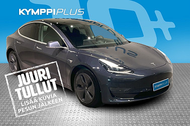 Tesla Model 3 Long Range ** ACC / LED / Navi / Kaistavahti / Blis / 2x renkaat / Lasikatto ** - Peruutuskamera / Langaton puhelimen latausalusta / Avilo SoH 89,7 %