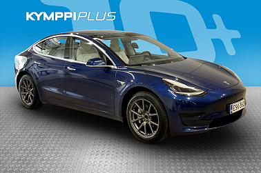 Tesla Model 3 Standard Range Plus - Autopilot / LED / Lasikatto / ACC / Kahdet renkaat vantein / Nahkaverhoilu / Navigointi / Peruutuskamera / Tutkat