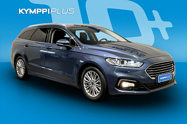 Ford Mondeo 2,0 187hv Hybrid eCVT Titanium HEV Wagon ** Navi / Adapt. vakkari / Avaimeton käyttö ** - Hybridi, LED-ajovalot, peruutuskamera & älypuhelimen integrointi. Soita Akseli 050 307 5125!