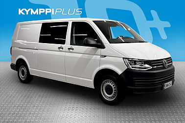Volkswagen Transporter umpipakettiauto Pitkä 2,0 TDI 75 kW ** / Sis. ALV / Webasto / Koukku / Led / ** - Juuri huollettu ja jakopää uusittu!