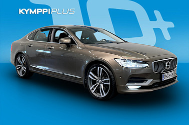 Volvo S90 D4 Inscription aut ** Nahat / Webasto / Navi ** - Tyylikäs ja turvallinen Volvo loistovarusteilla – nahkasisustus, LED-valot ja lisälämmitin!