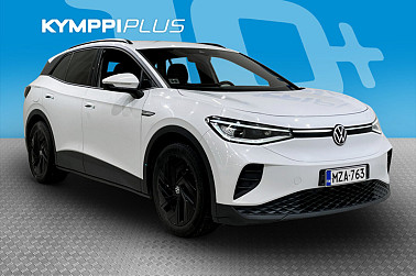 Volkswagen ID.4 Pro Performance 150 kW, akku 77 kWh ** Matrix-Led / ACC / Lämpöpumppu / Kamera / Navi / Koukku ** - Tyylikäs, turvallinen, taloudellinen ja huippuvarusteltu ID.4!