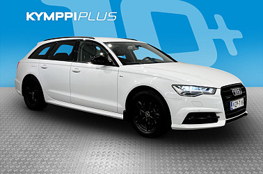 Audi A6 Avant S line Business Sport 2,0 TDI 140 kW quattro S tronic ** Webasto / LED / Navigointi / Vetokoukku ** - A6 Black Edition / S line / Nahka-alcantara sport penkit