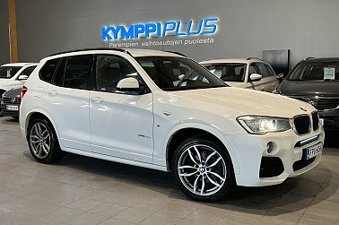 BMW X3 F25 xDrive20d A Business M Sport ** Webasto / Vetokoukku / Navigointi ** - Voimaa ja viimeistelyä: BMW X3 M-Sport on ajajan unelma!