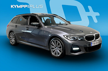 BMW 320 G21 Touring 320e xDrive Business M Sport ** Lasikatto / Kaukovaloavustin / P.tutkat / Vetokoukku ** - Hyvin varusteltu Suomiauto ensimmäiseltä omistajalta merkkiliikkeen huoltohistorialla!