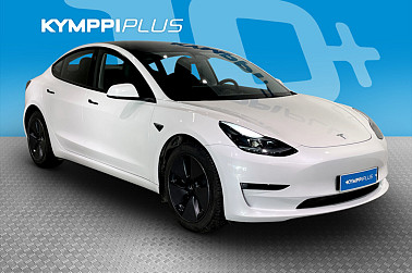 Tesla Model 3 Long Range ** Lämpöpumppu / Panoraama / Autopilot / Sähköinen takaluukku / 2xrenkaat ** - Tyylikäs ja tehokas Tesla Model 3 Long Range, pitkällä toimintamatkalla, huippuvarusteilla ja voimassa olevilla tehdastakuulla.