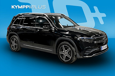 Mercedes-Benz EQB 300 4MATIC Business AMG ** LED / Urheiluistuimet / Nahka-Alcantara / ACC / MBUX ** - Sporttinen ja tyylikäs auto, jossa pitkään riittävä sähköinen toimintasäde, huipputeknologia ja turvallisuus.