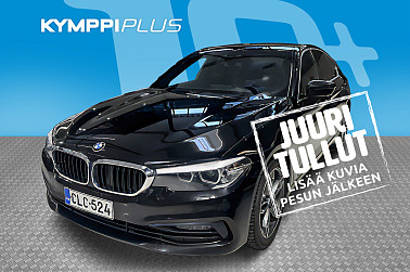 BMW 520 G30 Sedan 520d A xDrive Business ** Xenon / P.tutkat / Vakkari / Urheiluistuimet / Puolinahkaverhoilu / Digimittari ** - Suomi-auto / Avaimeton käynnistys