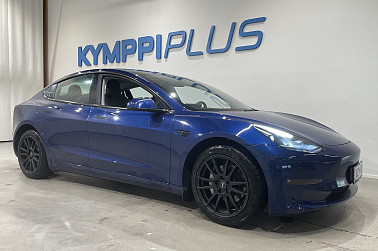 Tesla Model 3 Long Range ** Vetokoukku / Sininen / 2x renkaat ja vanteet - Juuri varastoon saapunut Deep Blue Metallic värillä, vetokoukulla ja kaksilla vanteilla varustettu Model 3 Tesla! Juuri katsastettu, uudet kesärenkaat
