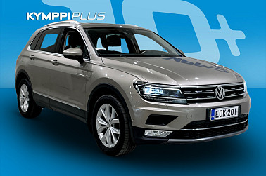 Volkswagen Tiguan Highline 2,0 TSI 132 kW (180 hv) 4MOTION DSG-automaatti / Webasto / Led- valot / Navigointi / Vetokoukku / Neliveto / Panoraamakatto - avattava - Täydellisesti varusteltu, hyvin pidetty Suomi-auto etsii uutta omistajaa!