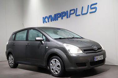 Toyota Corolla Verso 1,6 VVT-i Linea Terra ** 2-Om. Suomiauto / Lohko ja sisäp. ** - Edullinen, luotettava ja tilava! Voiko enempää enää autolta pyytää?