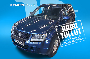 Suzuki Grand Vitara 2,0 4WD JLX AAC ** / Autom. ilmastointi / Vetokoukku / Moottorilämmitin / ** - Tässä nelivedossa yhdistyvät voima, varmuus ja mukavuus!