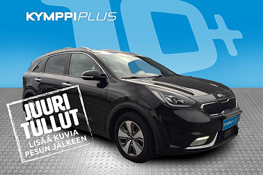 Kia Niro 1,6 GDI Hybrid Edition DCT ** Suomi-auto / BLIS / CarPlay / Peruutuskamera ** - RAHOITUSKORKO tähän autoon vain 3,49% - ** JBL / Keyless / LED / Adapt. vak / Juuri huollettu / Sähköpenkki **