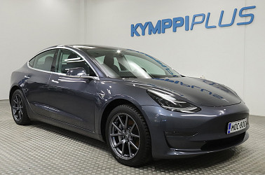 Tesla Model 3 Long-Range Dual Motor AWD ** ACC / Premium Audio / 2x renkaat vanteilla ** - Tesla Model 3 Long-Range AWD 2019: sähköinen, turvallinen ja ylellinen ajokokemus!
