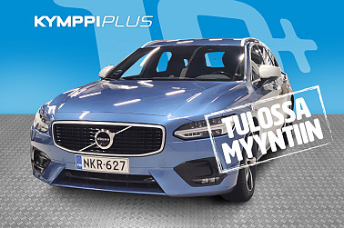 Volvo V90 D4 AWD R-Design aut ** / Bowers & Wilkins / 360 kamera / Webasto / Koukku / HUD / ** - Tyylikäs ja tilava premium-farmari, jossa yhdistyvät Volvon turvallisuus, neliveto ja urheilullinen R-Design