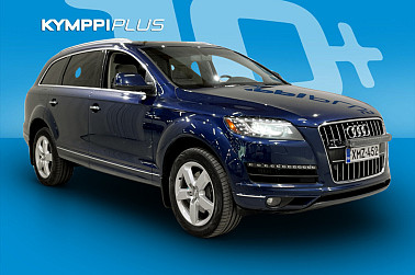 Audi Q7 3,0 V6 TDI DPF 176 kW quattro tiptronic-autom. 7-ist. Start-Stop ** Bose / Nahat / Koukku / Kattoluukku / BT** - 7-paikkainen isolohko quattro nelivedolla