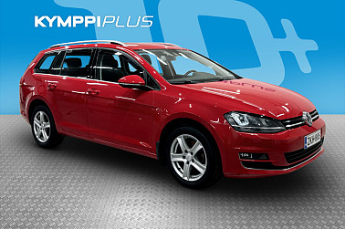 Volkswagen Golf Variant Highline 2,0 TDI 110 kW (150 hv) BlueMotion Technology DSG-automaatti / Webasto / Lane assist / Tutkat - Sopii loistavasti niin arkeen kuin pidemmillekin matkoille.