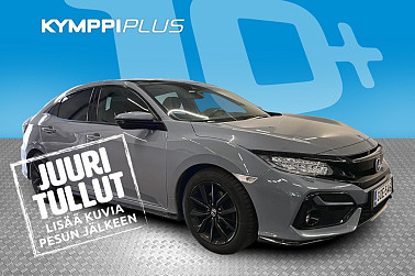 Honda Civic HB 182 hv Sport Plus CVT - Mukautuva vakionopeudensäädin / Kaistavahti / Katveavustin / Peruutuskamera / Automaattinen ilmastointi / 2x renkaat