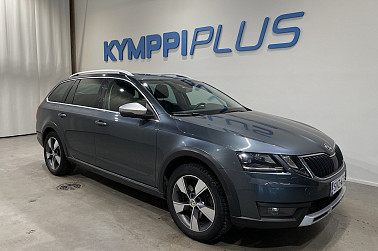 Skoda Octavia Combi 2,0 TDI 184 4x4 Scout DSG Autom. **Webasto / Vetokoukku / Jakopää tehty / Suomi-auto / Peruutuskamera ** - ** Keyless / Sähköluukku / Adapt. vak / BLIS / LED **